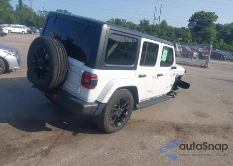 2023 Jeep Wrangler 4Xe Sahara 4X4 from USA, damaged, VIN 1C4JJXP61PW604992